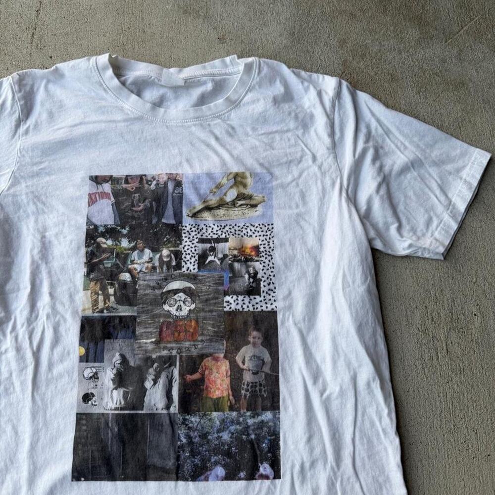 SuicideBoys compilation album cover white rap shirt XL